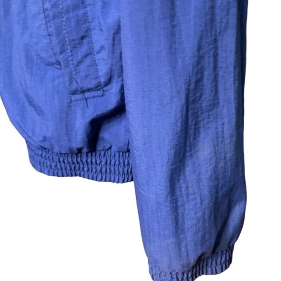 Vintage American Saddlebread Windbreaker Jacket Blue Green Y2K Size Small u - Picture 5 of 9